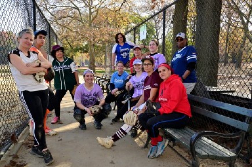 Safe at home: Softball league builds camaraderie on and off the field at Prospect Park