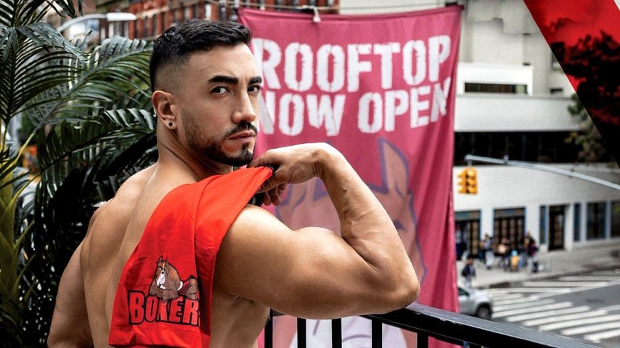 Boxers NYC Bartender Calendar: Bold, artistic, bulging