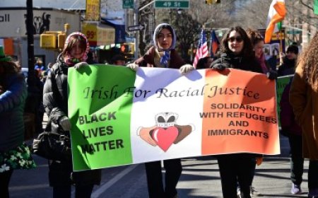 Queens stands up for immigrants and trans rights at 26th annual St. Pat’s for All