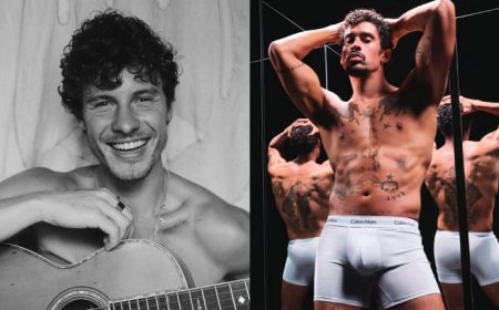 Shawn Mendes thirstily responds to Bad Bunny’s underwear shoot: “Guapo”