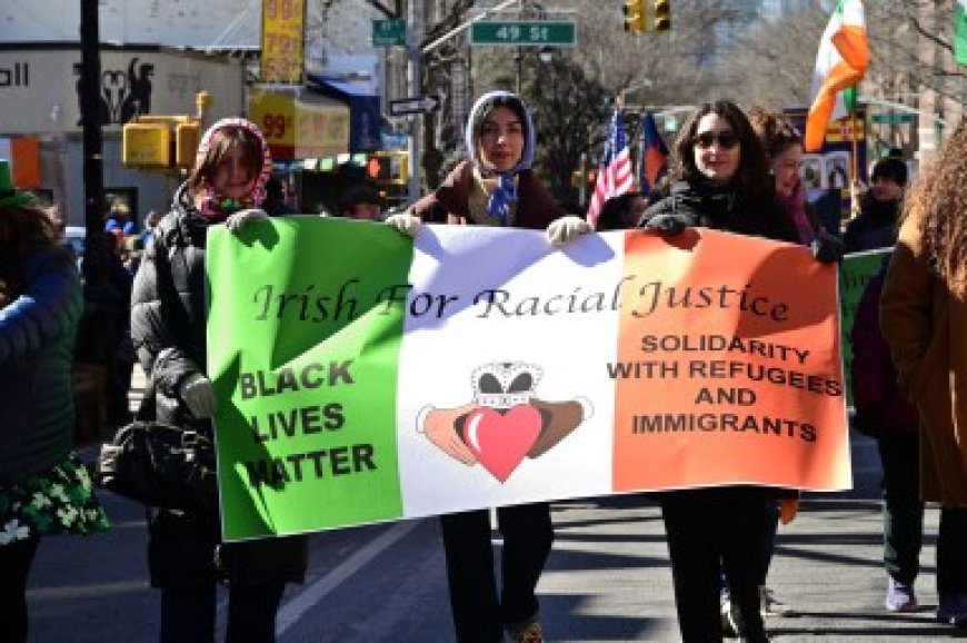 Queens stands up for immigrants and trans rights at 26th annual St. Pat’s for All