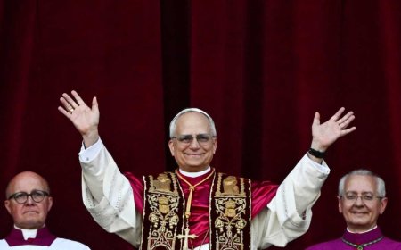 AMERICAN POPE! Cardinal Robert Francis Prevost of Chicago named leader of Catholic Church, takes the name Leo XIV