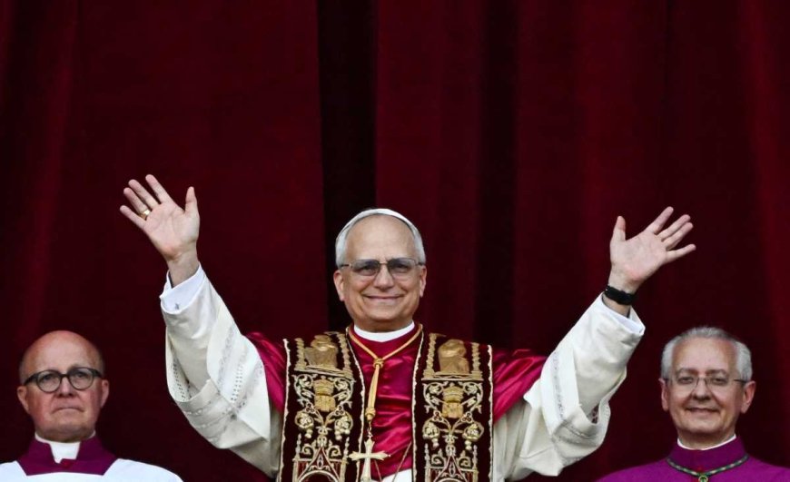 AMERICAN POPE! Cardinal Robert Francis Prevost of Chicago named leader of Catholic Church, takes the name Leo XIV