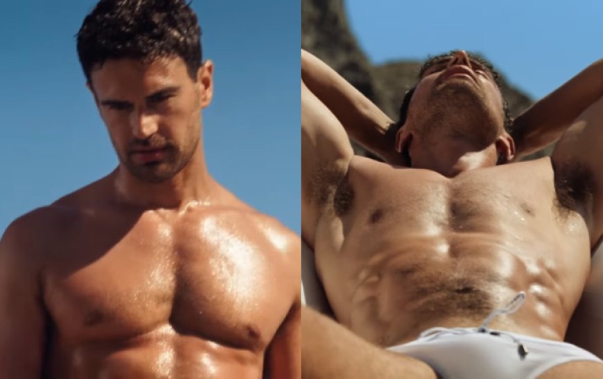 The White Lotus star Theo James nearly bares it all in steamy Dolce & Gabbana shoot