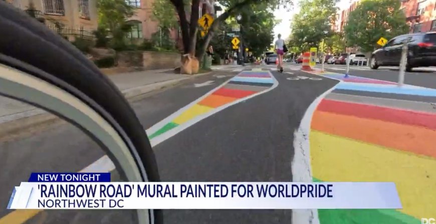 DC Gets Blocks-Long “Rainbow Road” For WorldPride