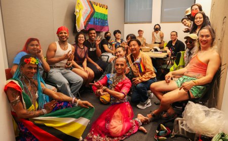 PHOTOS: Rain pushes Blasian Pride indoors; march rescheduled