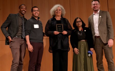 Challenging the icons: Angela Davis receives CLAGS award