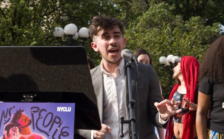 Union Square rally denounces Supreme Court ruling in US v. Skrmetti