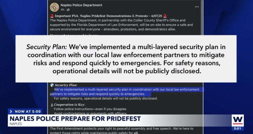 Police Brace For Extremists At Florida Pride Drag Show