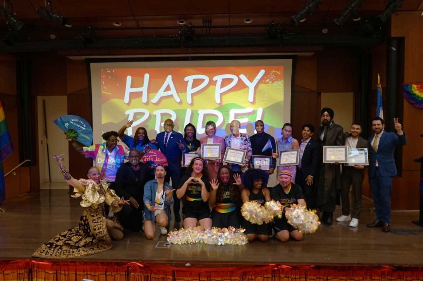Queens Borough Hall hosts vibrant Pride Month celebration with performances and honors