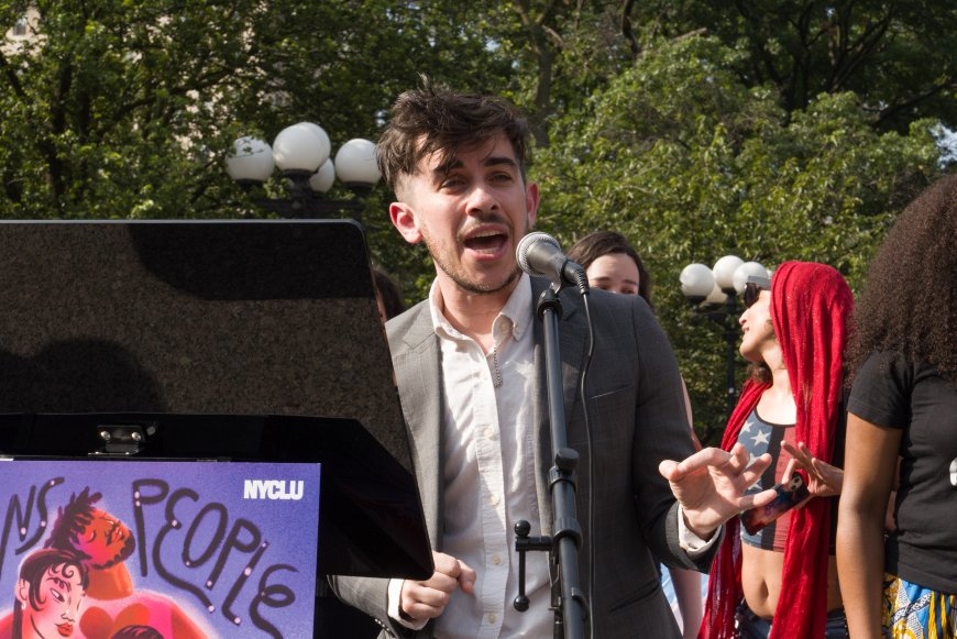 Union Square rally denounces Supreme Court ruling in US v. Skrmetti