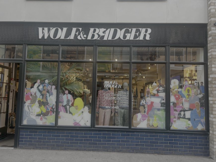 Wolf & Badger celebrates Pride with Gay Times