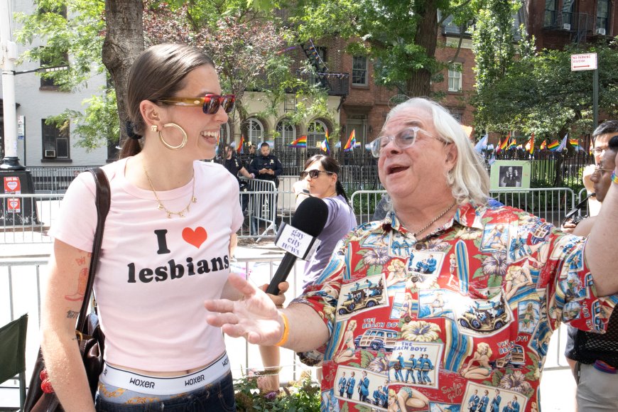 ‘We named it the lesbian train’: The best quotes from outside Stonewall at NYC Pride