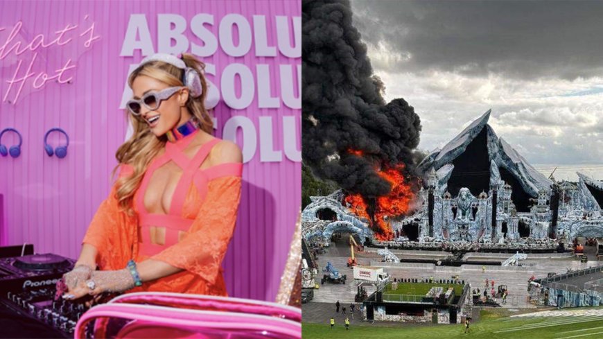 Paris Hilton Shares Throwback Clap Back at Haters as Tomorrowland Grapples With Main Stage Fire