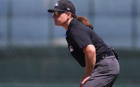 Jen Pawol officially becomes MLB’s first female umpire with her game this weekend