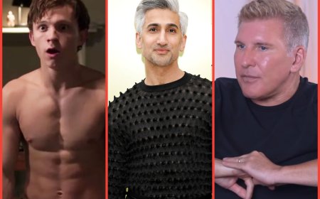 Tom Holland’s soaking wet abs, Tan France & Karamo’s ‘Queer Eye’ drama, Todd Chrisley’s gay rumors