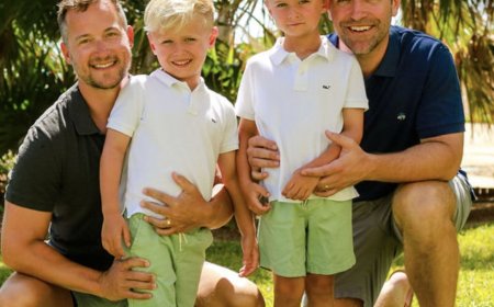 U.S. Tennis president is an out and proud gay man with a husband, 2 kids and a vision for the sport