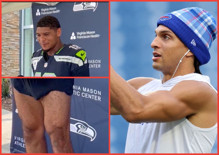 2 NFL players kick off summer training camp by showing off their best assets…