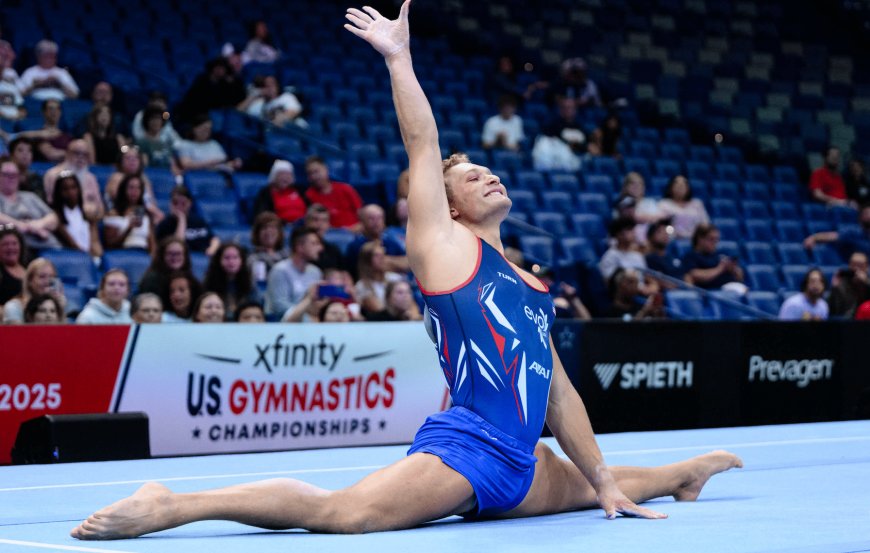US Gymnastics Championships wowed by queer athlete 3 years after nearly quitting