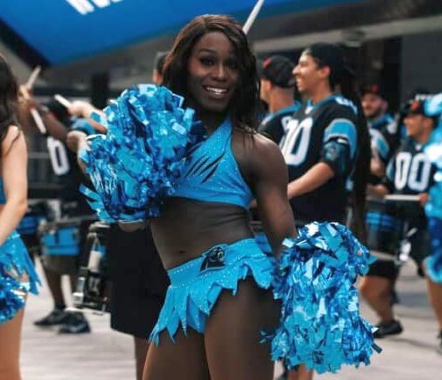 NFL’s first trans cheerleader will not be back with the Carolina Panthers this season