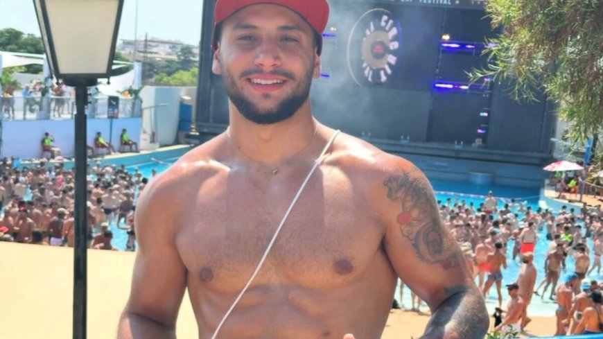 Check out a literal sea of men at Circuit Festival in Barcelona