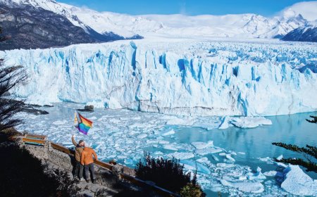 El Calafate in Argentina: A Gay Couple Story of Glacier Ice in Patagonia
