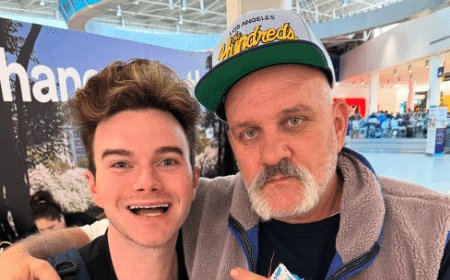 Chris Colfer Reunites With His TV Dad Mike O’Malley in Heartwarming Airport Moment
