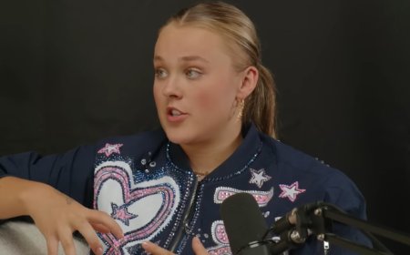 JoJo Siwa addresses the Chris Hughes relationship backlash: “It’s really hard”