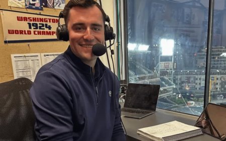 Gay broadcaster makes MLB history with Nationals radio debut