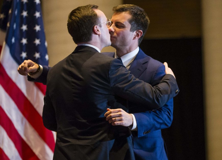 Pete and Chasten Buttigieg found love on a first date minor league baseball game