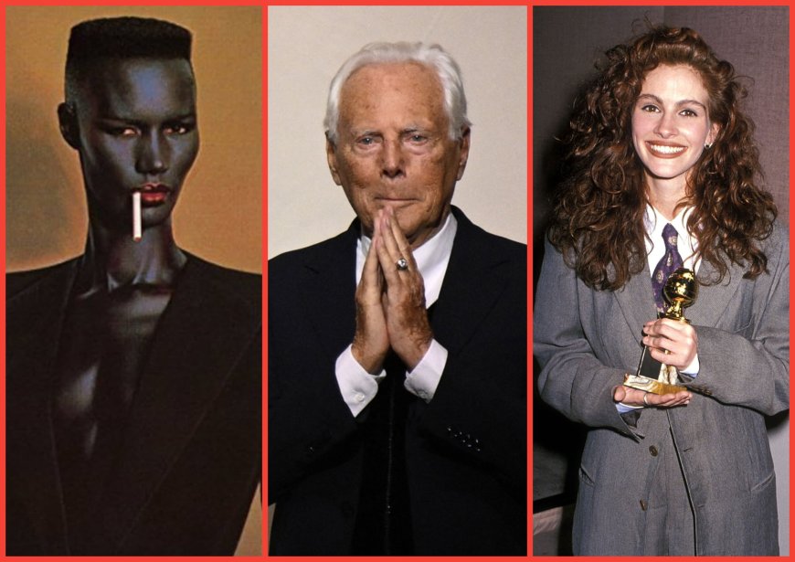 Remembering queer fashion legend Giorgio Armani with 5 of his most iconic looks