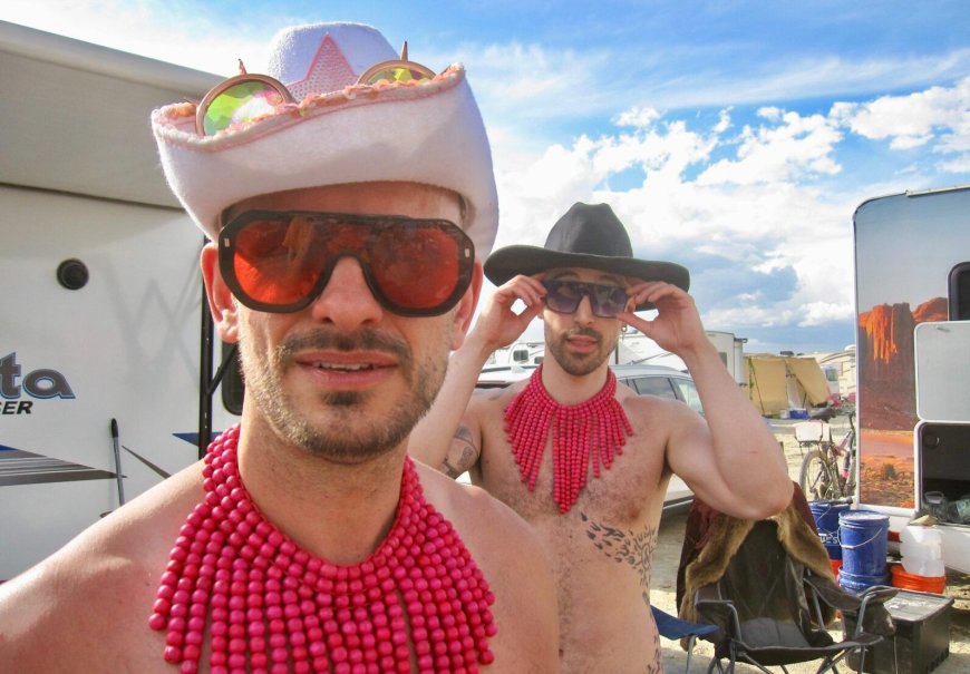How the gays lead Burning Man 2025 out of the mud and into a beautiful allegory for life