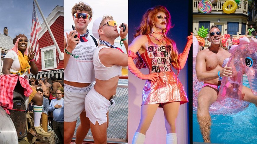 Explore the camp, parties, and parade of Provincetown Carnival 2025