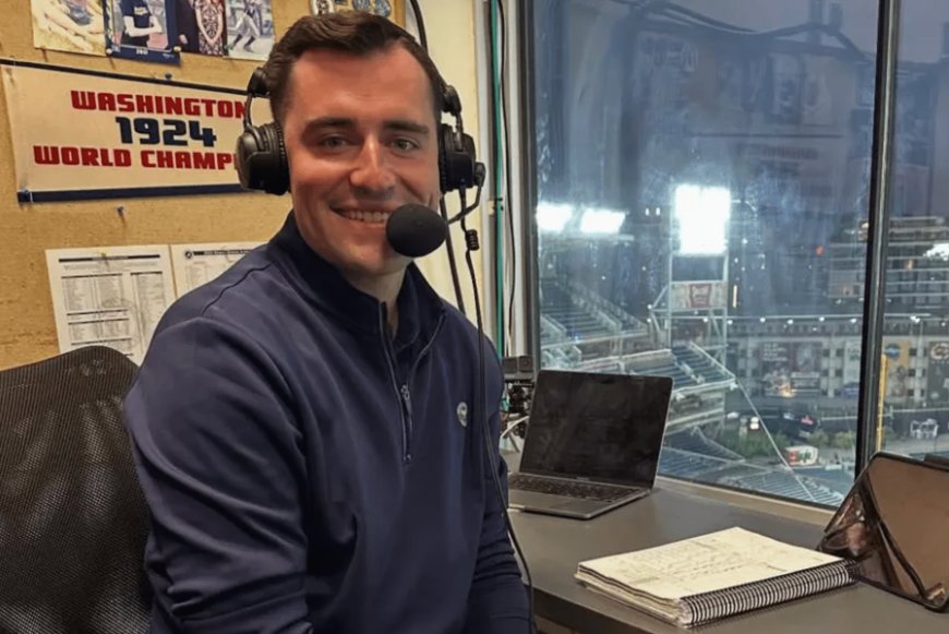 Gay broadcaster makes MLB history with Nationals radio debut