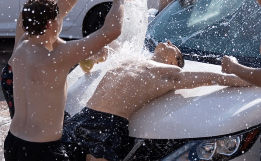 Oklahoma State hockey held a shirtless carwash, and now we need a cold shower