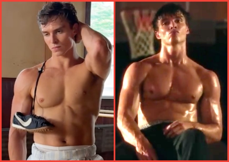 Nicholas Alexander Chavez works up a monster sweat in new shirtless video