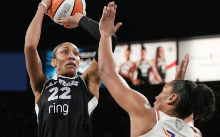 Led by Jackie Young and ‘power straight’ A’ja Wilson, Las Vegas Aces go up 2-0 in WNBA Finals