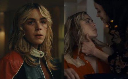 Kiernan Shipka and Krysten Ritter are former lovers in the 80s revenge thriller Stone Cold Fox