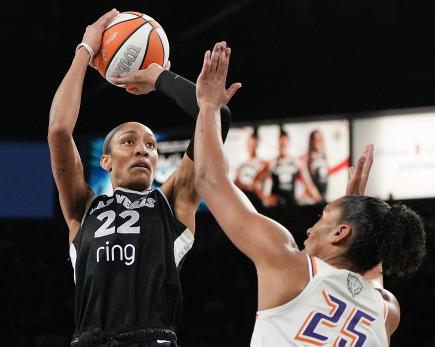 Led by Jackie Young and ‘power straight’ A’ja Wilson, Las Vegas Aces go up 2-0 in WNBA Finals