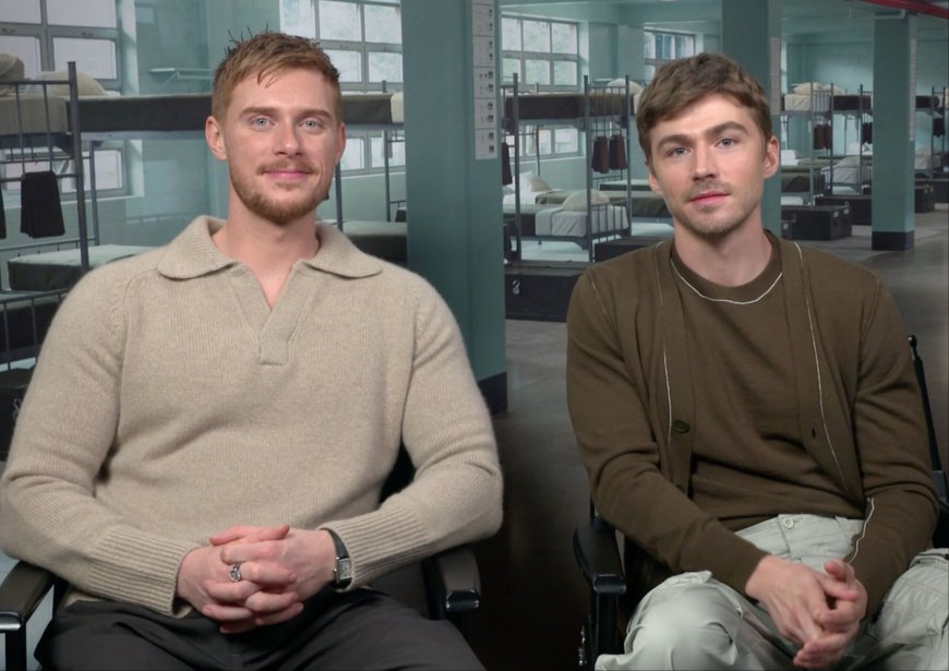 Miles Heizer & Max Parker on closeted Marines in Netflix’s Boots & navigating Hollywood as out actors