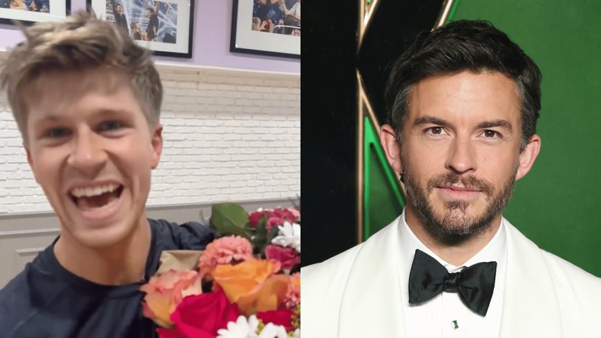 Robert Irwin Fangirls Out After Jonathan Bailey Sends Him Flowers