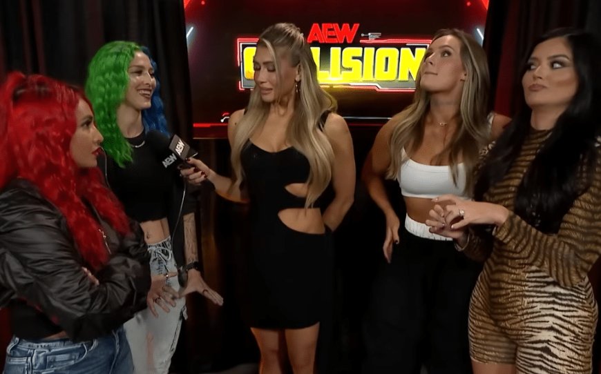 Pro wrestling couple Nixon Newell and Miranda Alize arrive in AEW