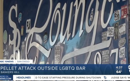 Three Shot With Pellet Gun Outside San Diego Gay Bars