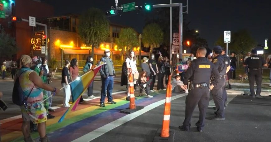 Protesters Arrested During Removal Of TX Crosswalks