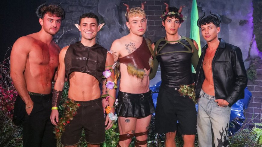 The spookiest looks from Grindr’s ‘Garden of Otherworldly Delights’ in NYC