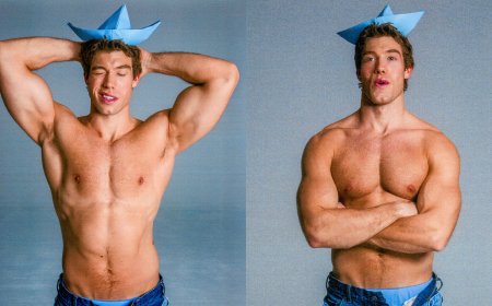 Derek Chadwick Is Serving Looks and Stealing Hearts One Smoldering Look at a Time