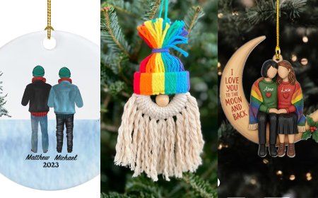 Add Some Pride to Your Tree: Fun Gay Christmas Ornaments on Etsy