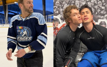 Hockey player comes out after being inspired by Heated Rivalry
