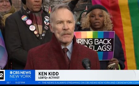 Hundreds Protest Pride Flag Ban At Stonewall [VIDEO]