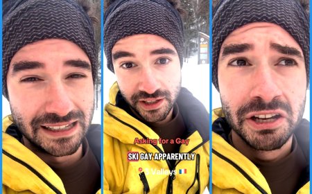 This gay TikToker just asked the REALEST question about gay ski weeks